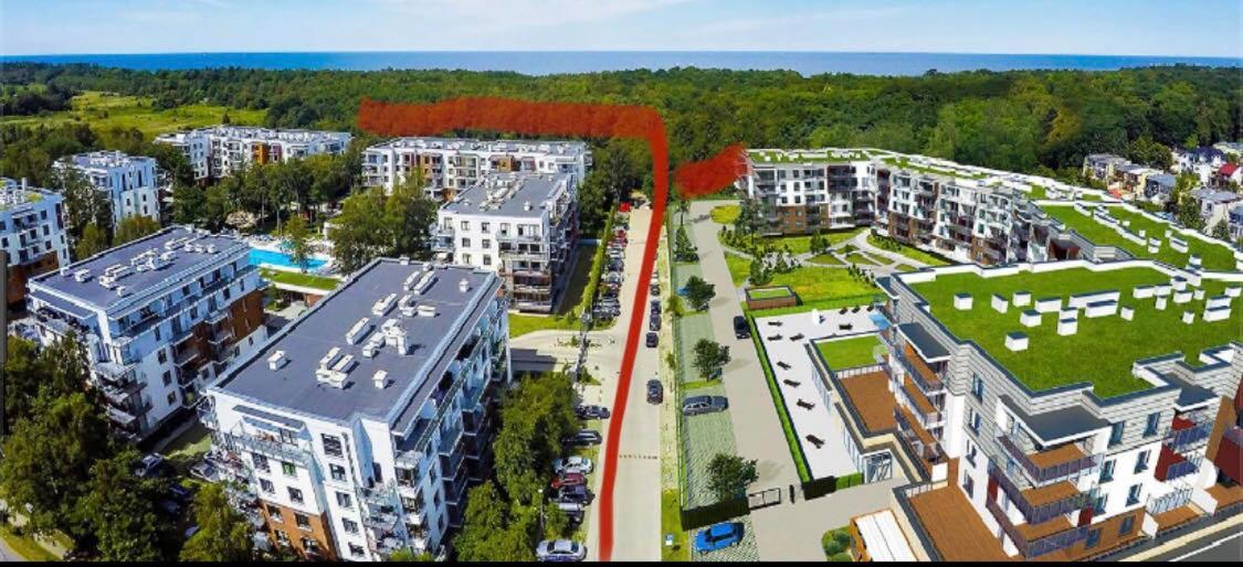 Apartament Polanki Park كولوبرزيغ المظهر الخارجي الصورة